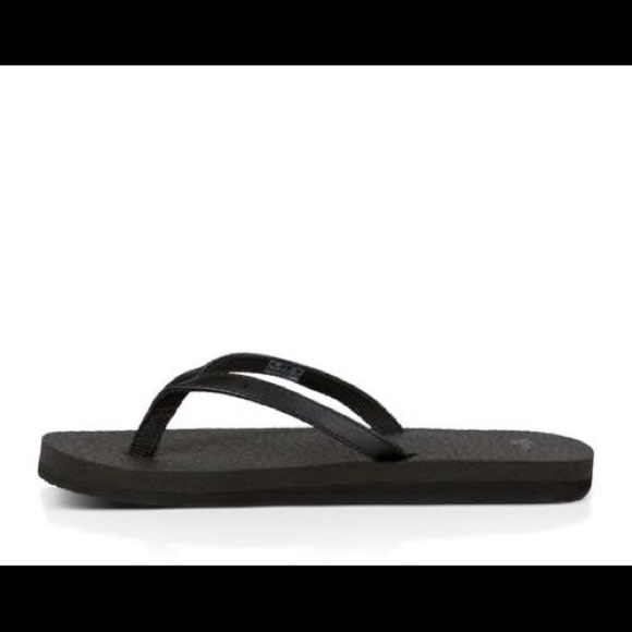 Sanuk Yoga Spree Flip Flops New Size 11 - Picture 4 of 9